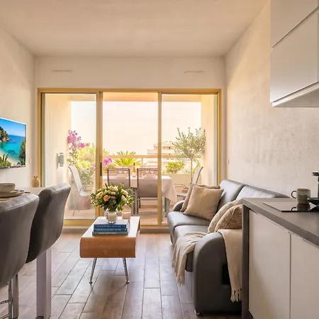 Vue T2 Luxe Climatise Marina Baie Des Anges 8, Plages A 100 M * Villeneuve-Loubet